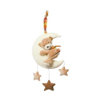 Spieluhr Teddy im Mond Rainbow 20 cm