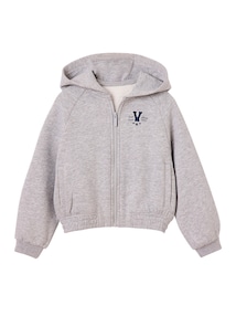 Mädchen Kapuzensweatjacke für Sport und Freizeit