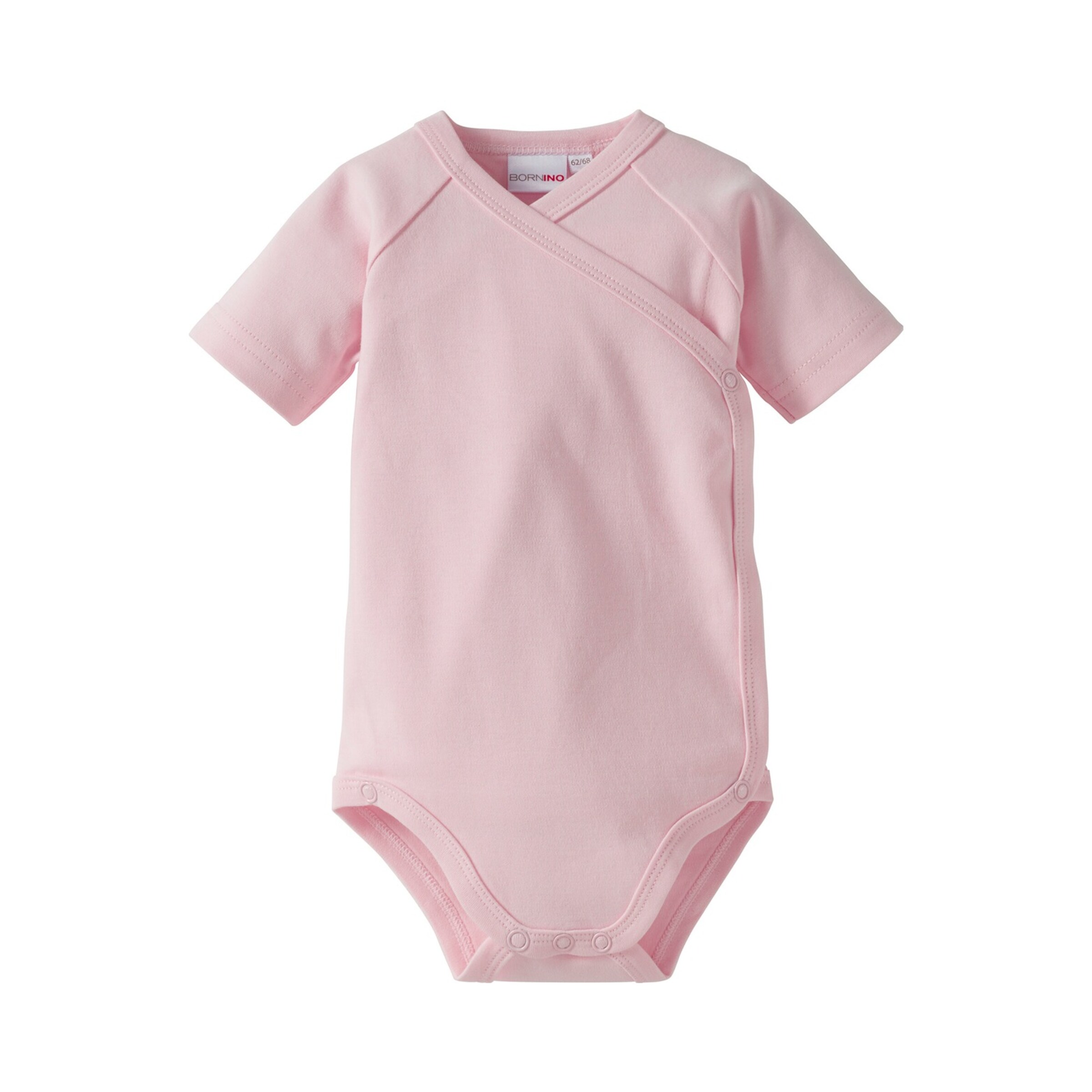 Bio Baby Bodys 3er Pack - Weiche Wickelbodys Mit Kurzärmeln Aus Baumwolle