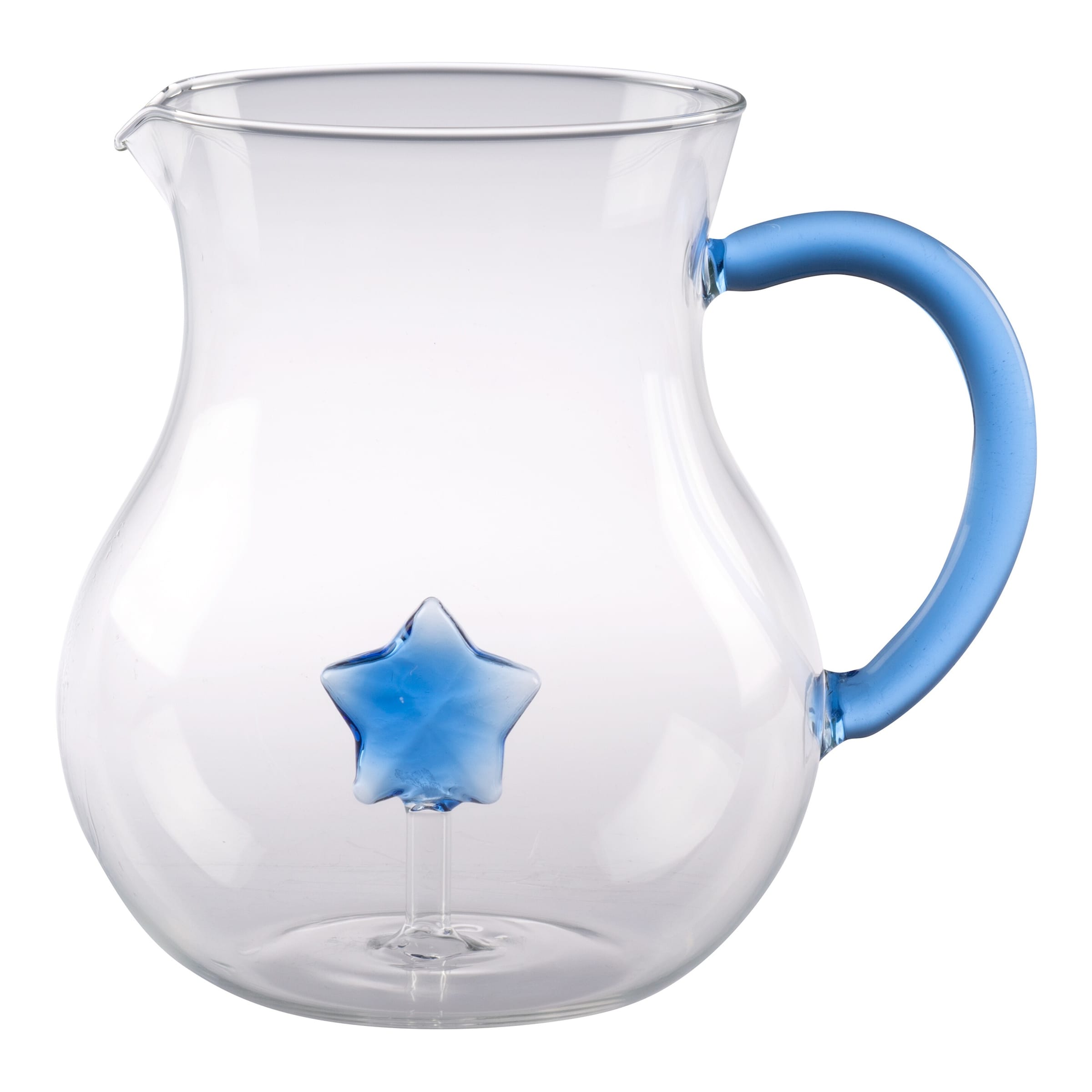 3D-Glaskaraffe „Stern“, 1,6 l