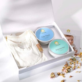 Geschenkbox - Kräuterpads & Body