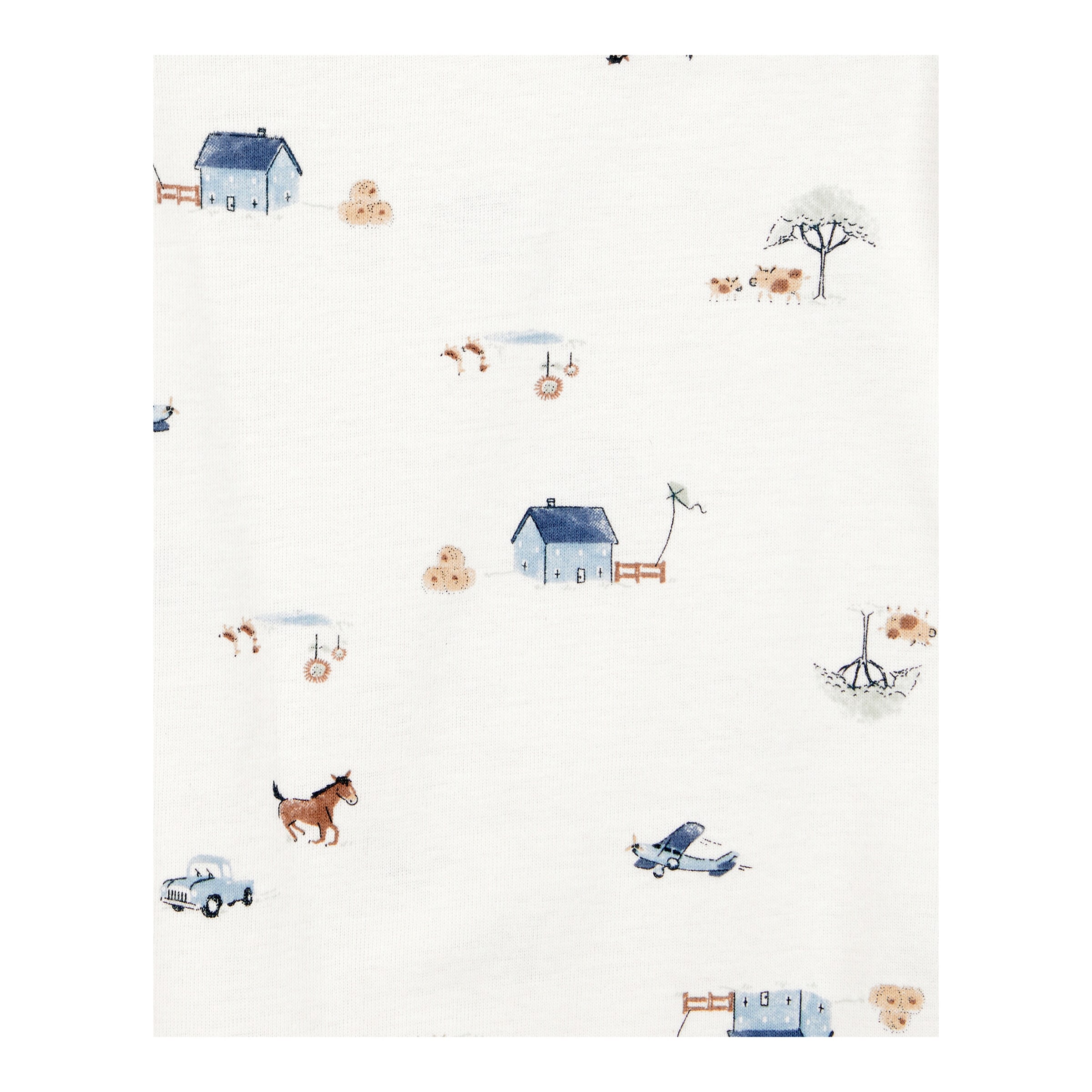 3-tlg. Set Body kurzarm, Sweatjacke und Jogginghose Farm Ringel