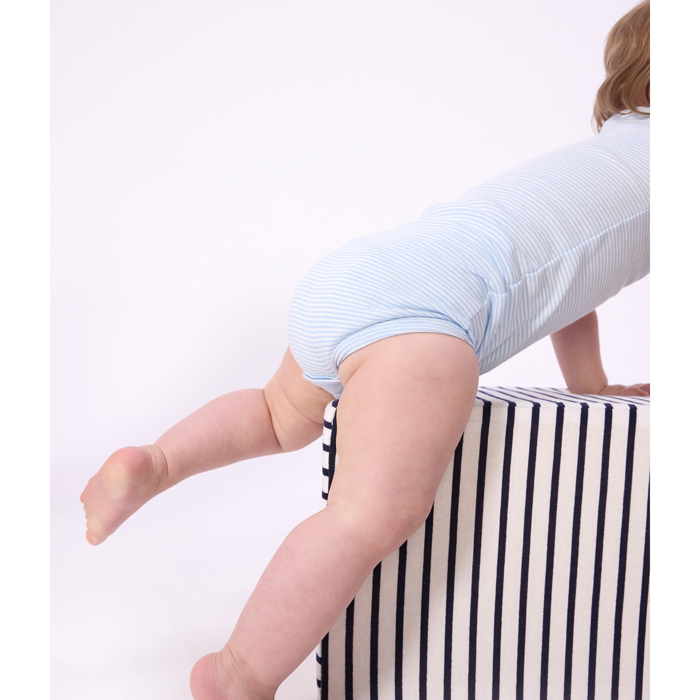 Thumbnail - Petit Bateau 3er-Pack Bodys kurzarm Ringel