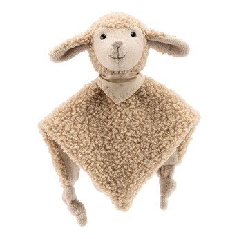 2-tlg. Geschenkset mit Rassel und Handtuch Schaf Flocki