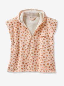 Badeponcho mit Recycling-Baumwolle Baby TIERE