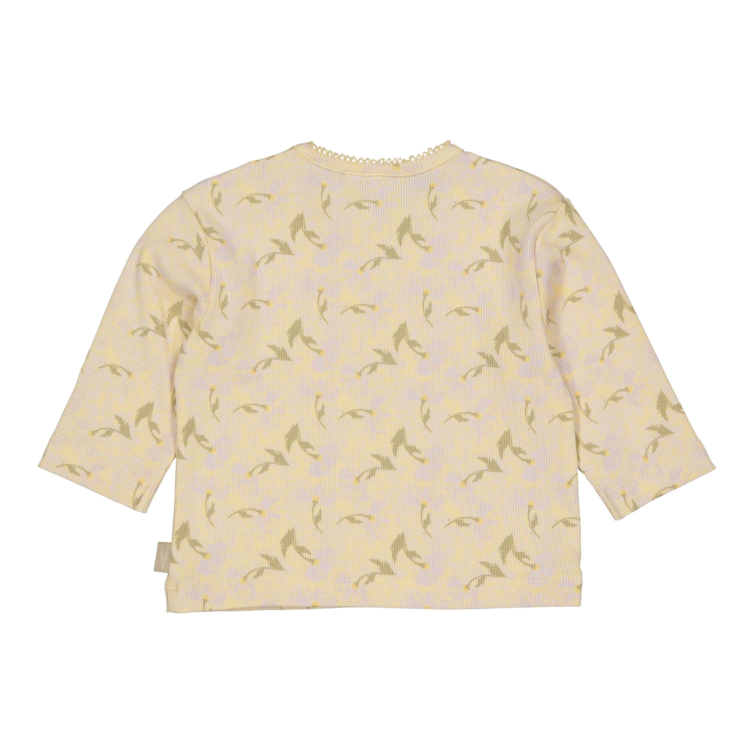Levv Shirt langarm Blumen Rippqualität