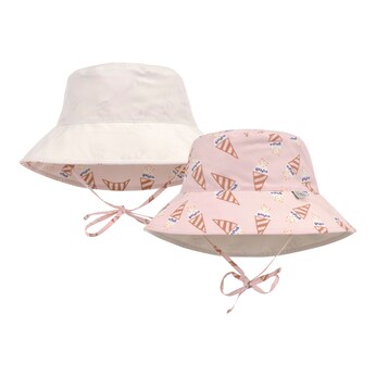Wende-Sonnenhut mit UV-Schutz Eis