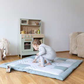 Krabbeldecke Patchwork 200x200 cm
