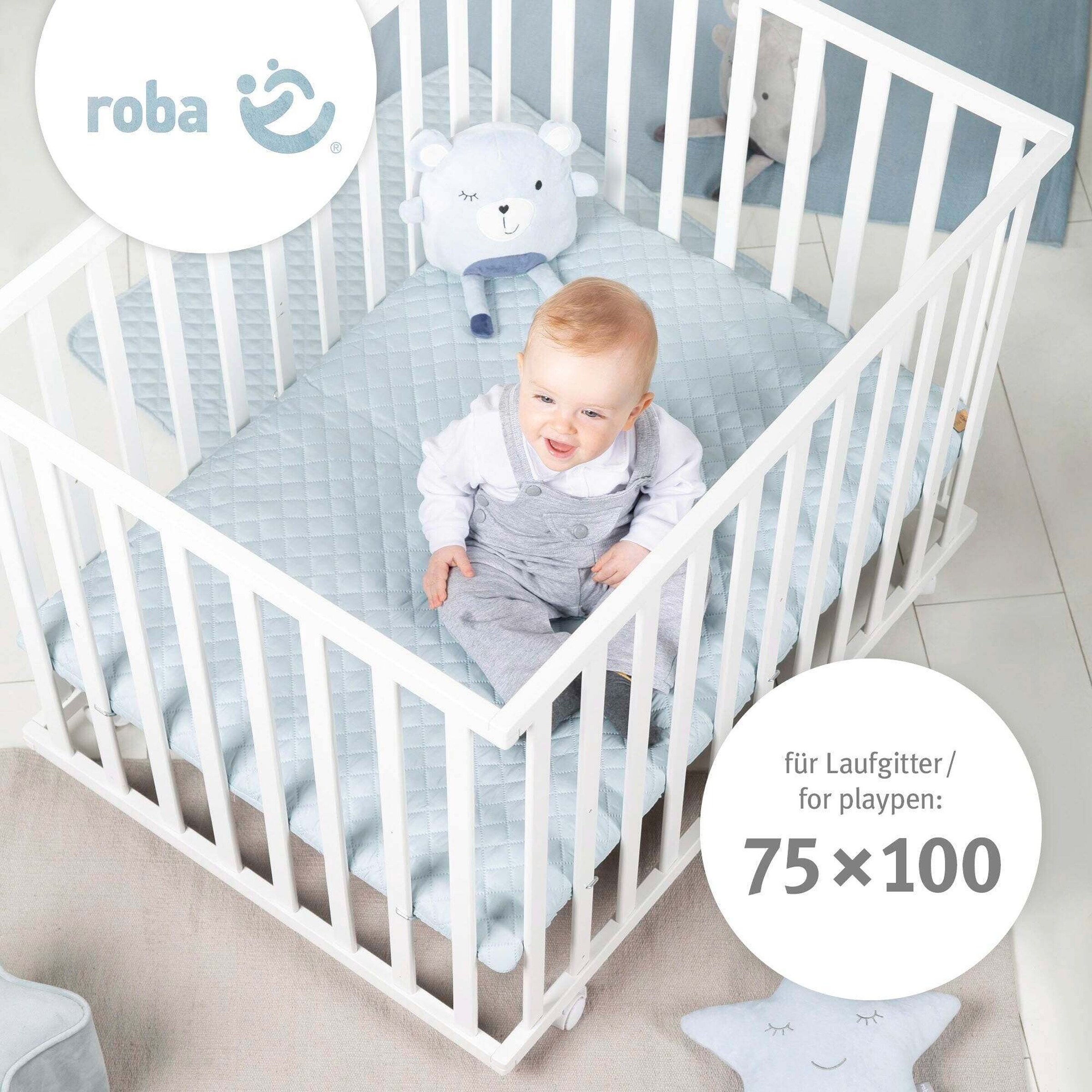 Roba Laufgittermatratze, rechteckig safe asleep®