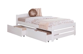 Stauraumbett Seniorenbett „Loni“,  Funktionsbett, Seniorenzimmer