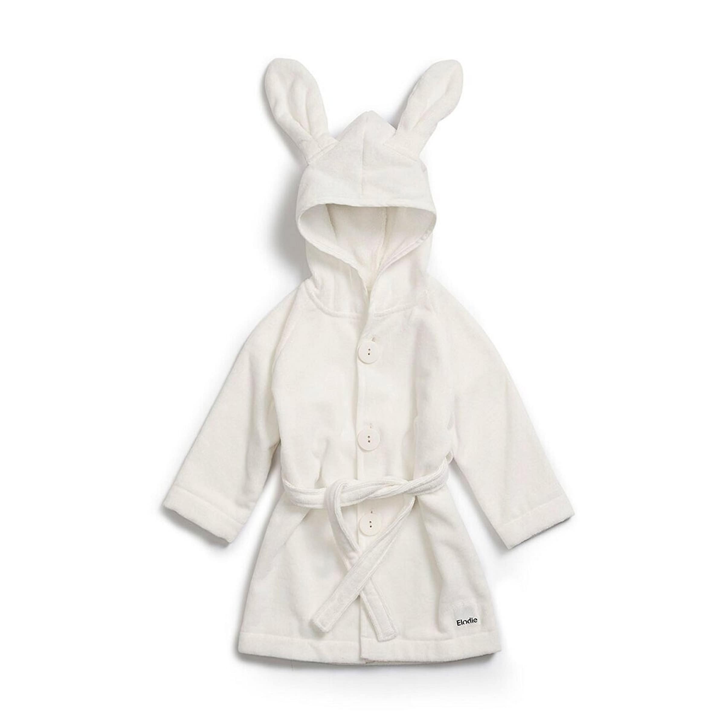 Elodie Bademantel - Vanilla White 1-3y