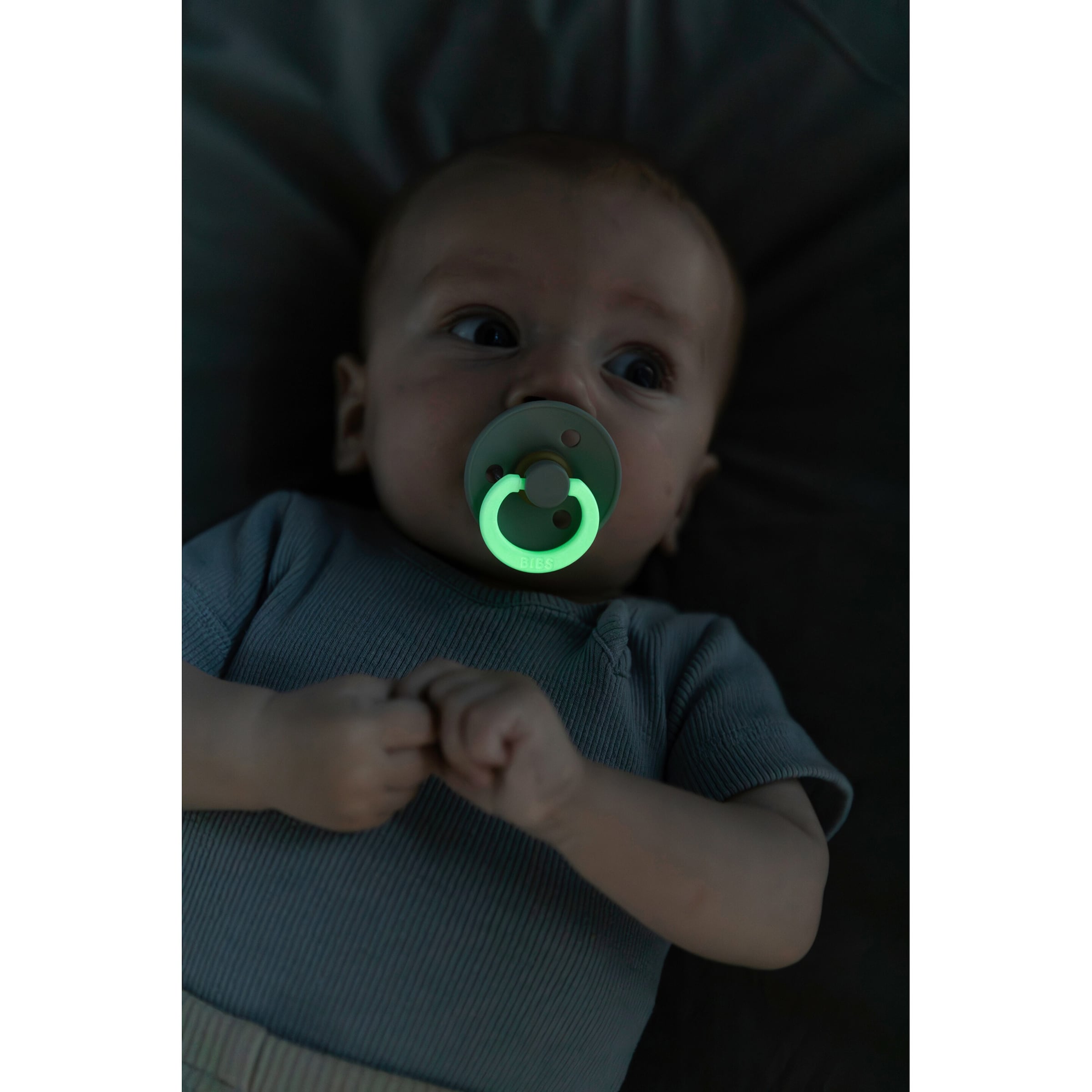 2er-Pack Colour GLOW Schnuller Latex, 6-18M