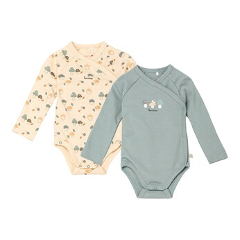 2er-Pack Wickelbodys langarm Sweet Nature