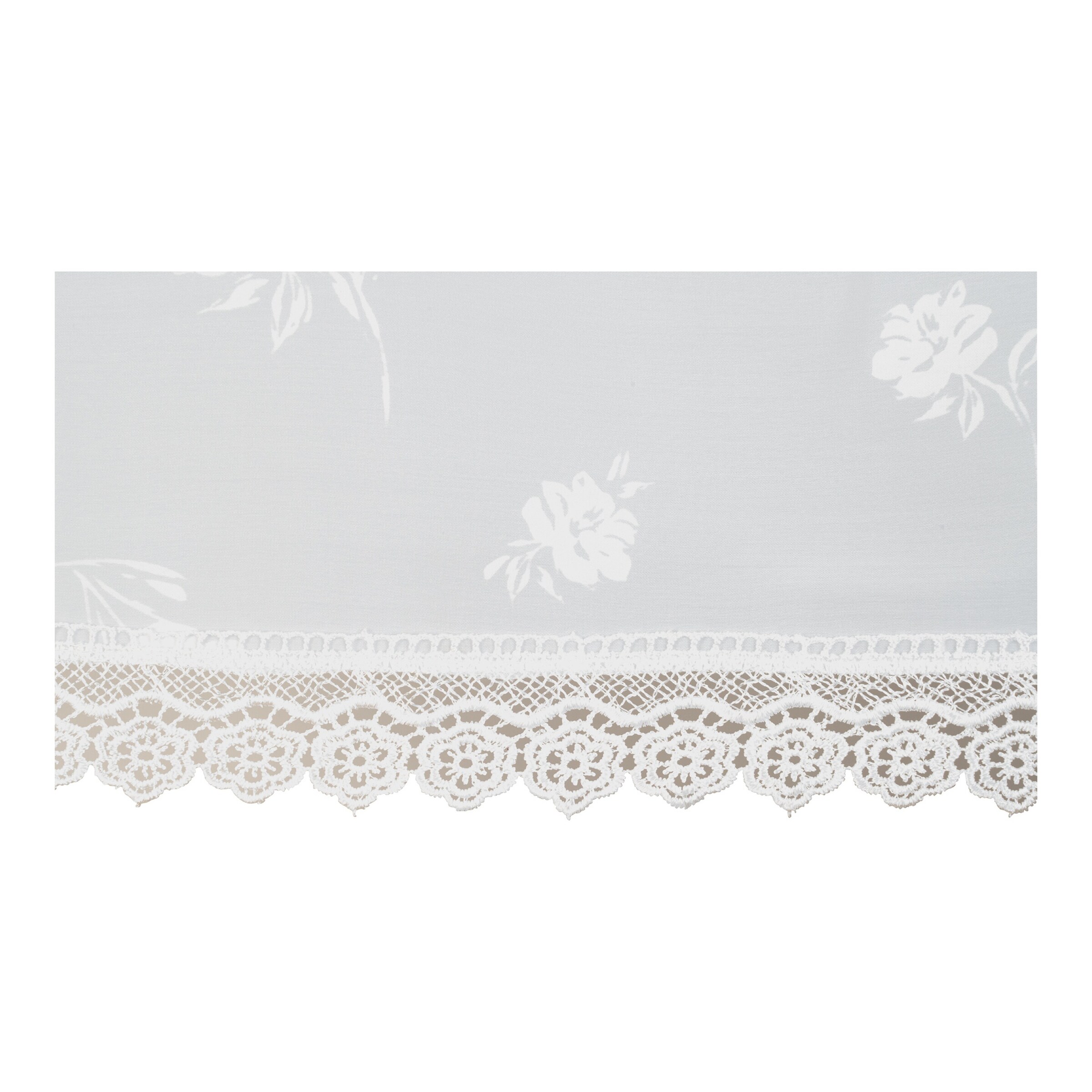 Transparent-Bistrogardine "Blume"