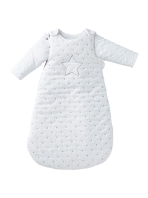 Baby Winterschlafsack STERNENREGEN, Ärmel abnehmbar