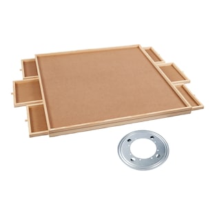 Ensemble pour puzzle, Table de puzzle + disque rotatif