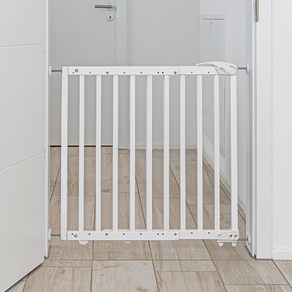 Barrière d'escalier d'angle BabyDan - Blanc