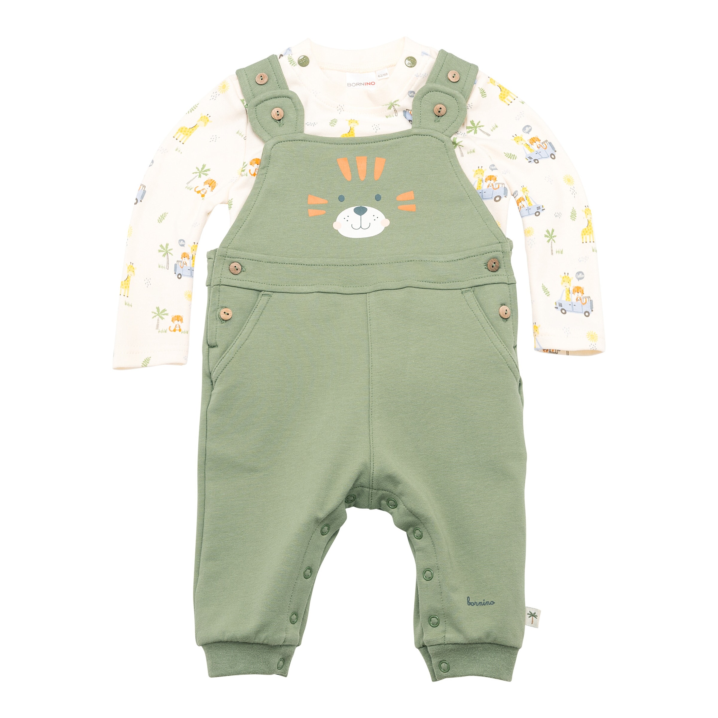 Bornino Sunny Adventure 2-tlg. Set Latzhose mit Shirt Sunny Adventure