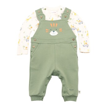 2-tlg. Set Latzhose mit Shirt Sunny Adventure