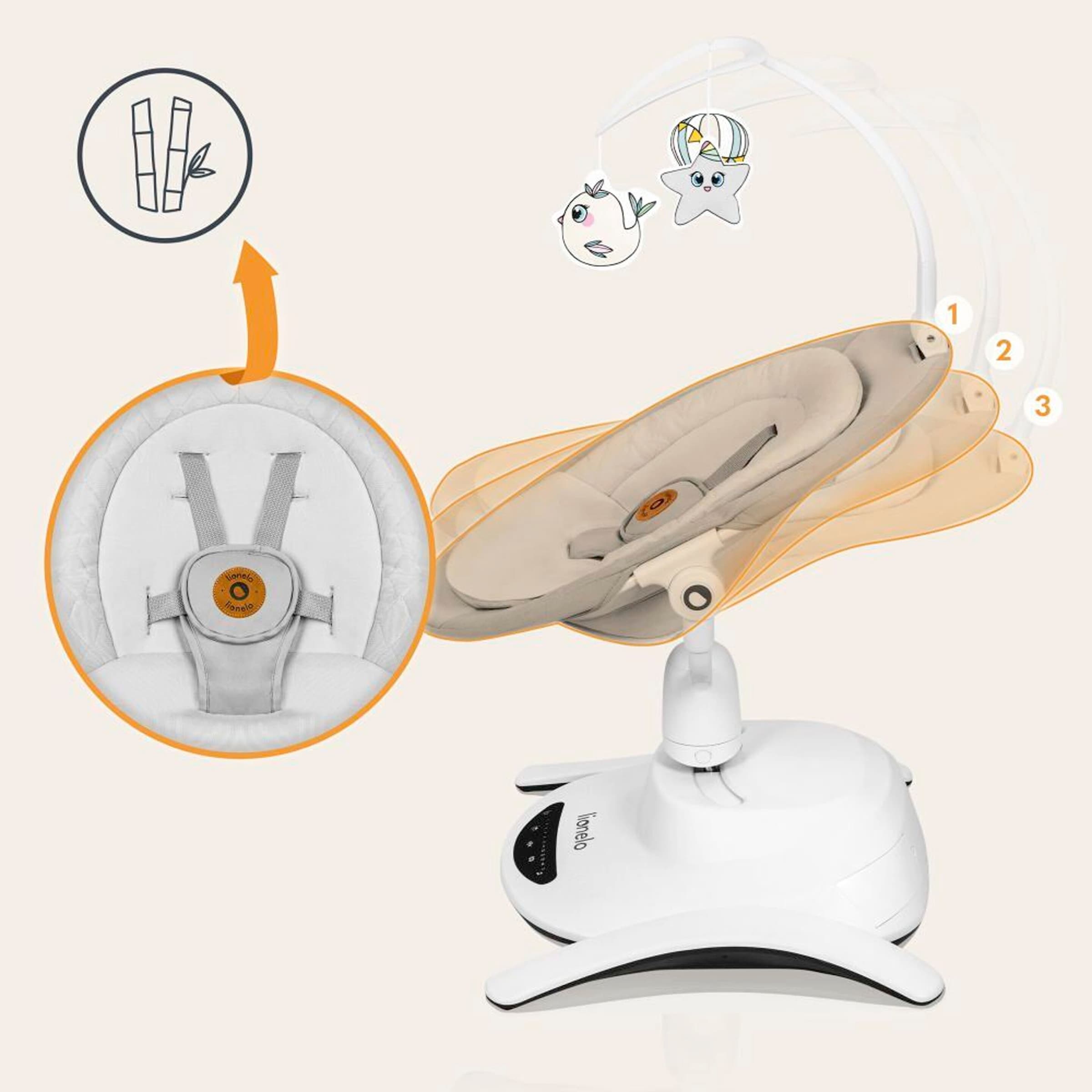 15% Rabatt! Lionelo Babyschaukel Bella