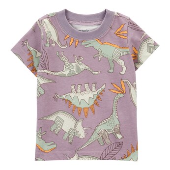 2-tlg. Set T-Shirt und Latzhose kurz Dinos