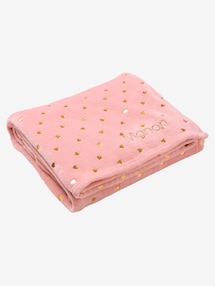 Babydecke mit Goldherzen