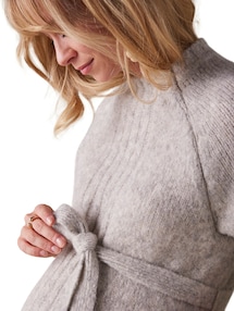 Strickkleid für Schwangerschaft und Stillzeit
