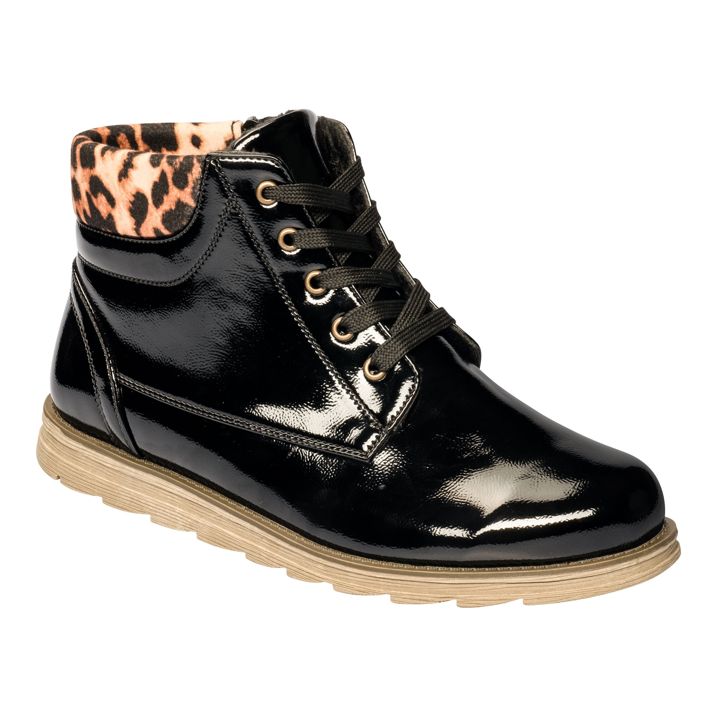 Lack-Stiefelette „Dunja“