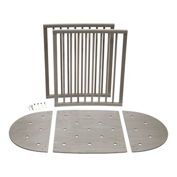 Babybett Sleepi Mini. Inkl. Umbausatz zum Kinderbett und Matratze