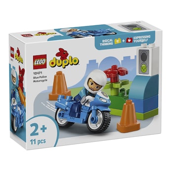 10471 Blaues Polizeimotorrad