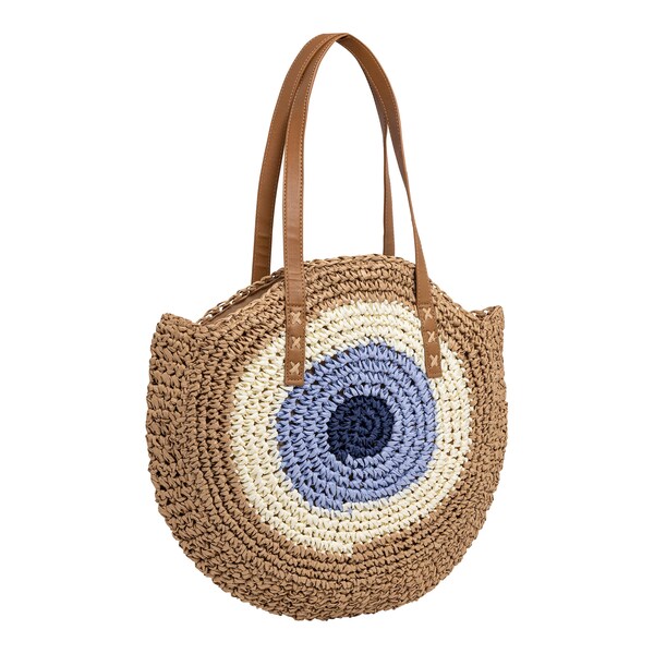 Sac d’été en raphia «Porte-bonheur»