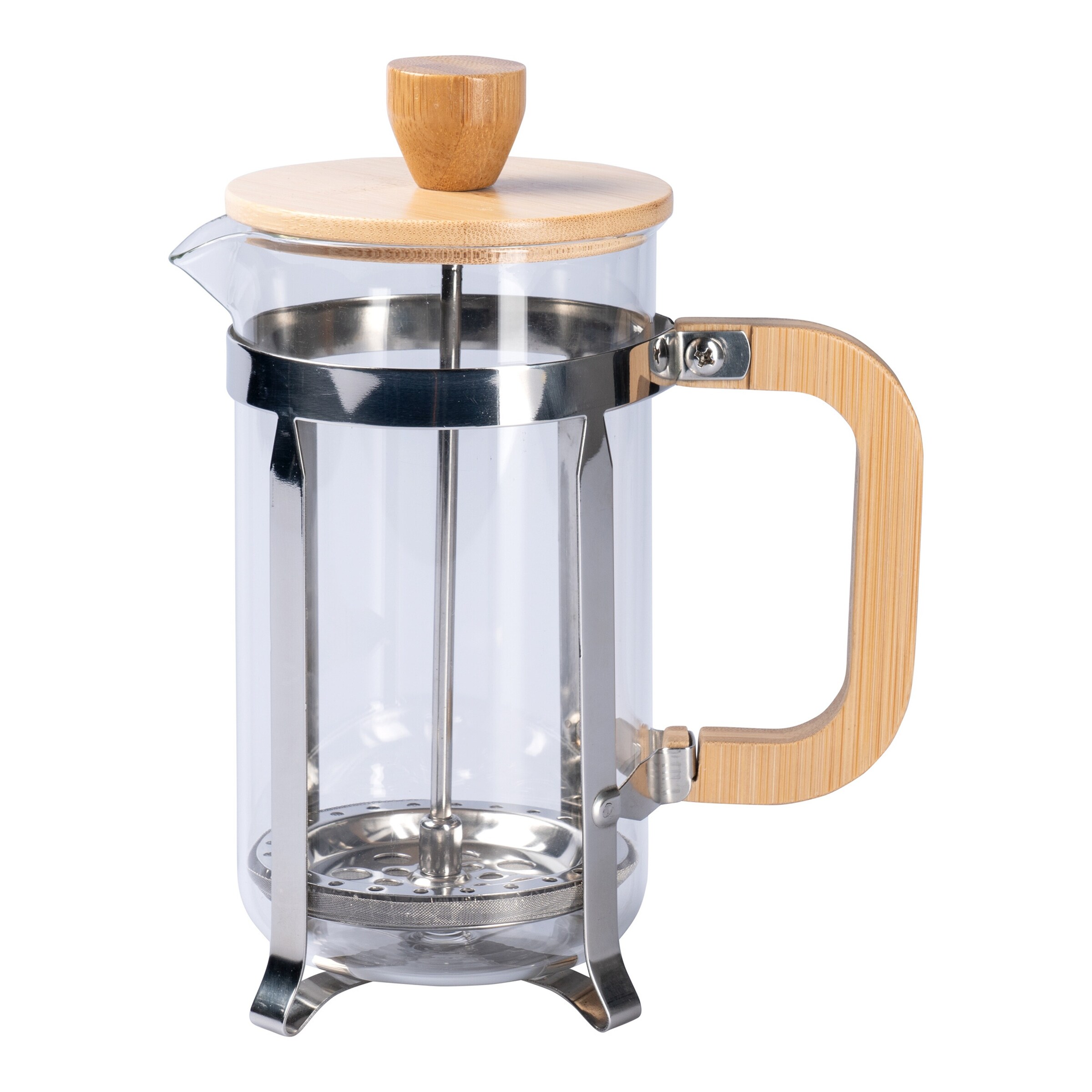 genialoKaffee-Tee-Presse „Bambus“, 600 ml