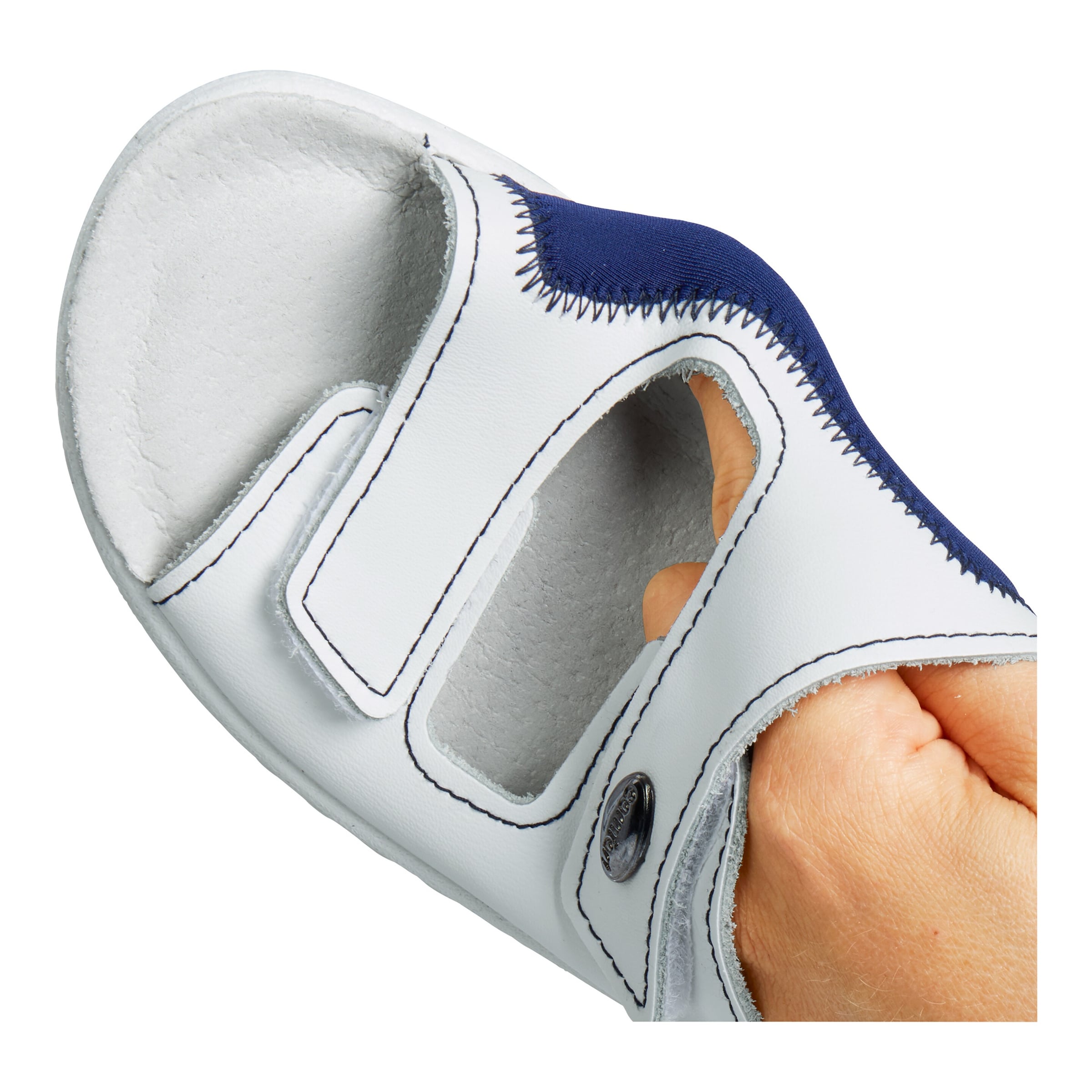 Leder-Pantolette "Hallux"
