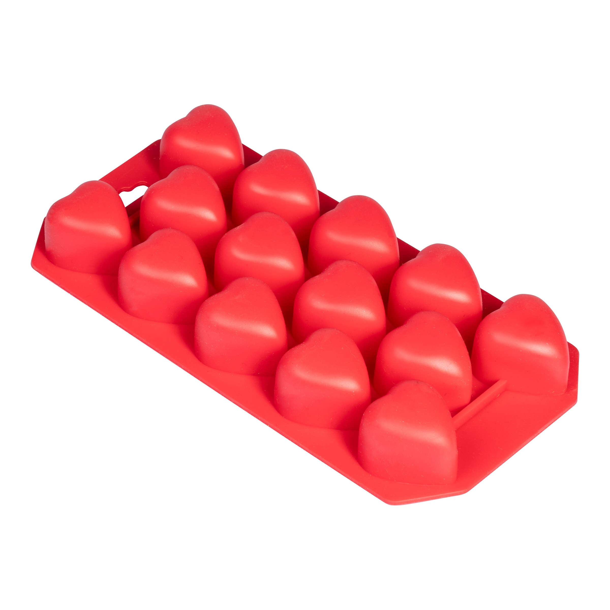 Silikon-Eiswürfelform „Herzen“