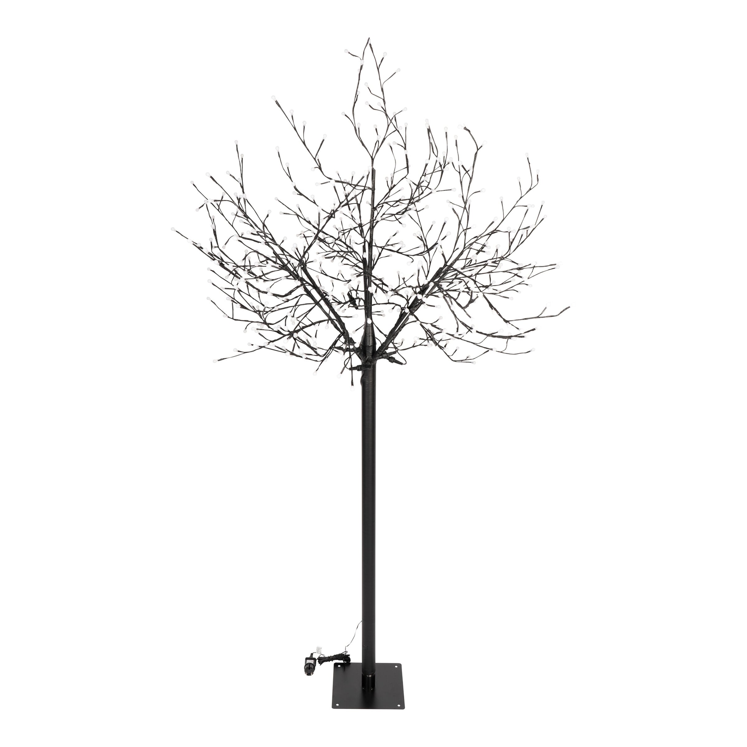 Baum mit LED Ballkugeln