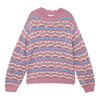 Pullover Ajour Ringel