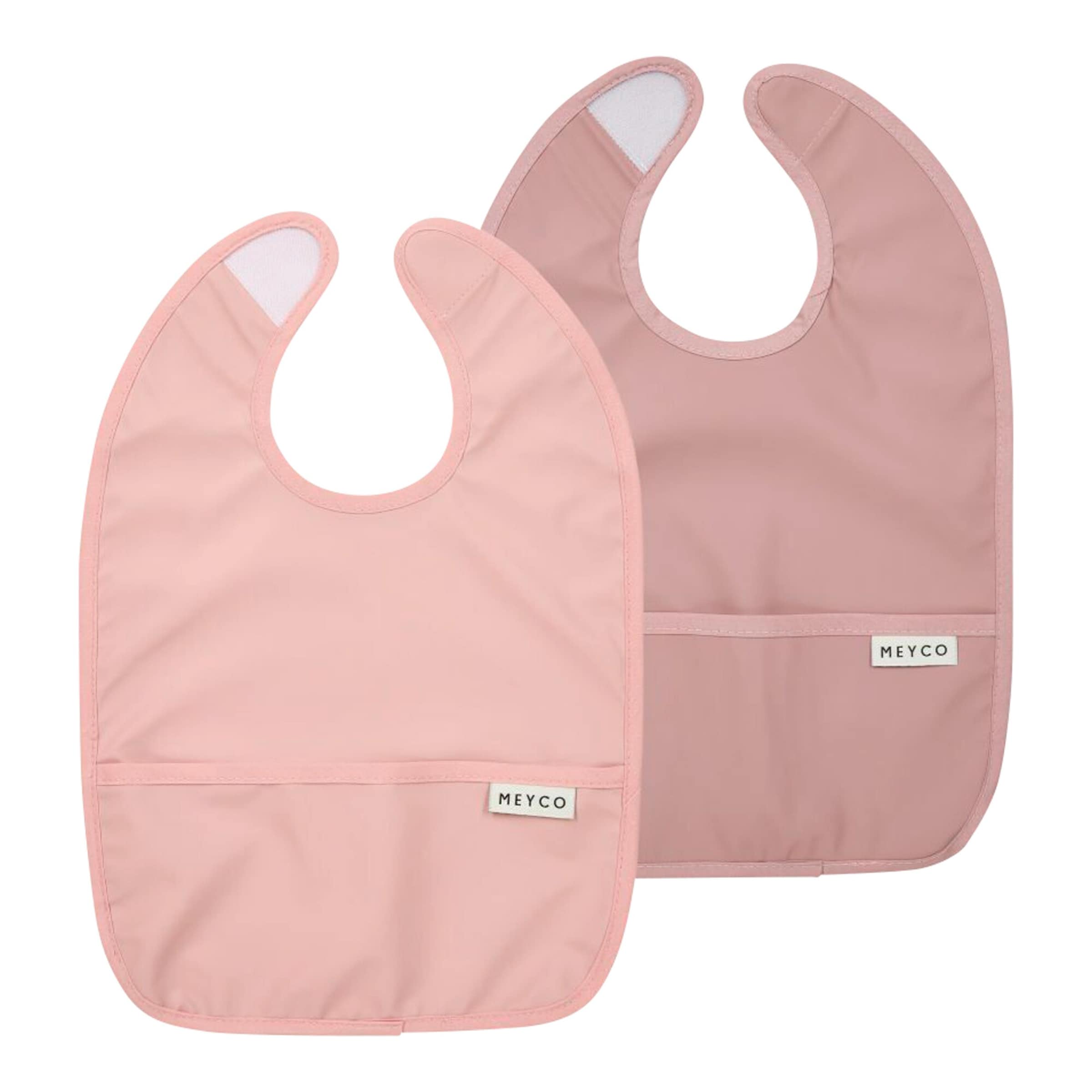 Meyco Baby 2er Pack Lätzchen mit Auffangschale