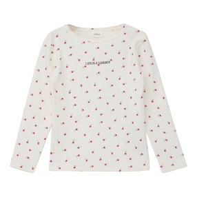 T-shirt à manches longues fleurs