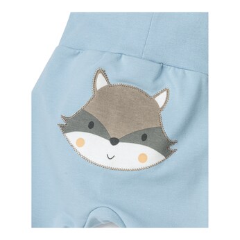 Jogginghose Po-Applikation Waschbär