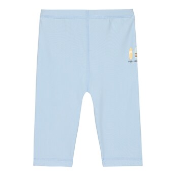 Capri-Schwimmleggings mit Windeleinsatz und UV-Schutz