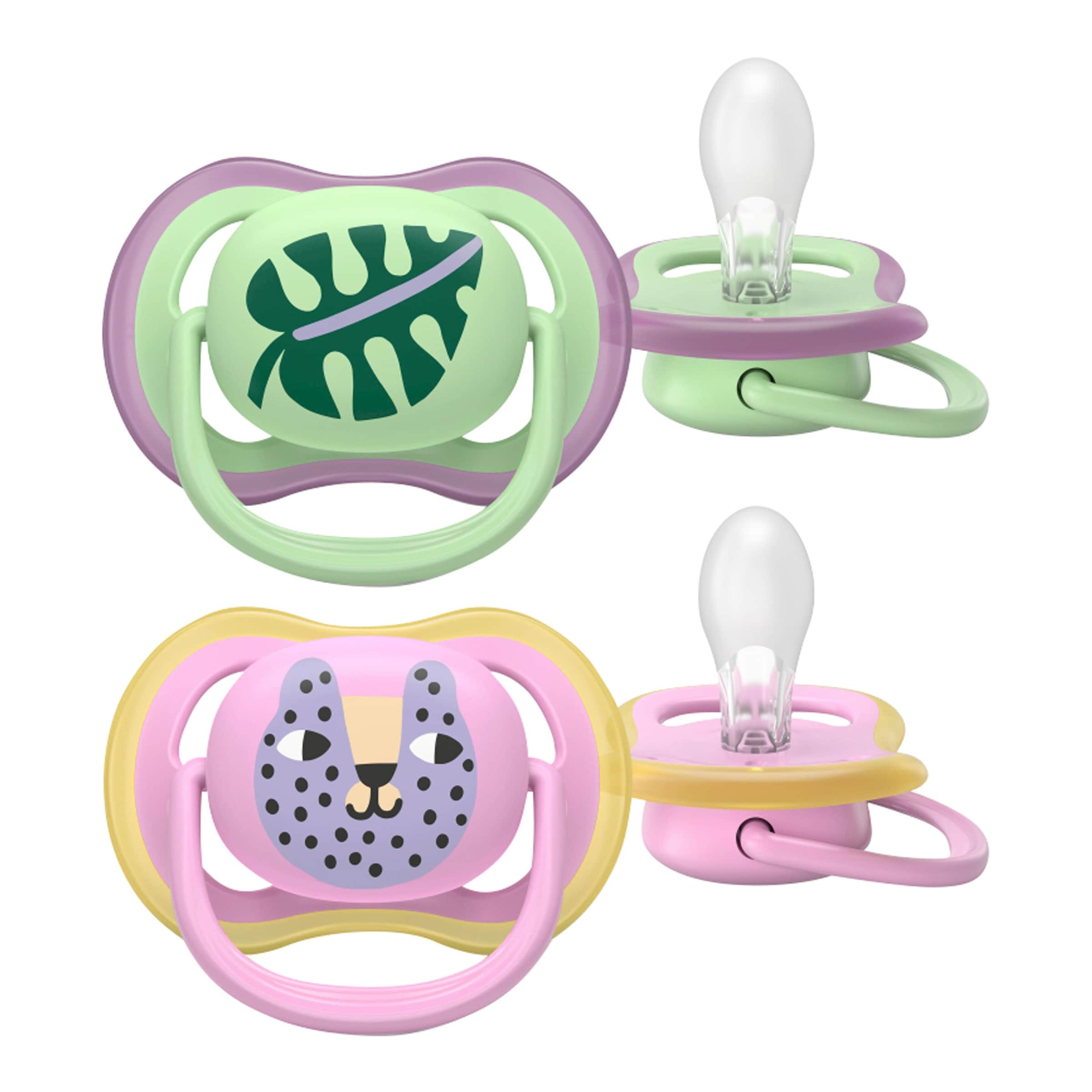Philips Avent 2er-Pack Schnuller ultra air, 6-18M