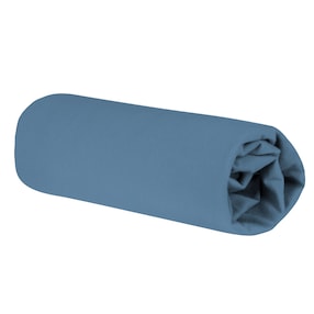 Spannbettlaken Jersey, 70x140 cm und 60x120 cm 'Seashells' indigo 