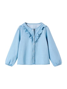 Mädchen Jeansbluse