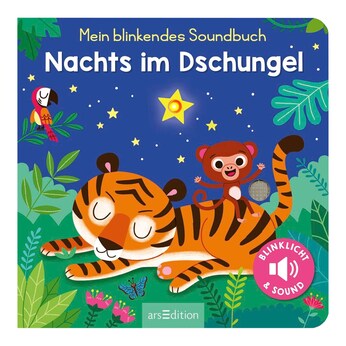 Mein blinkendes Soundbuch - Nachts im Dschungel 