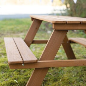 Kindersitzgarnitur Outdoor +, teak  Outdoor +