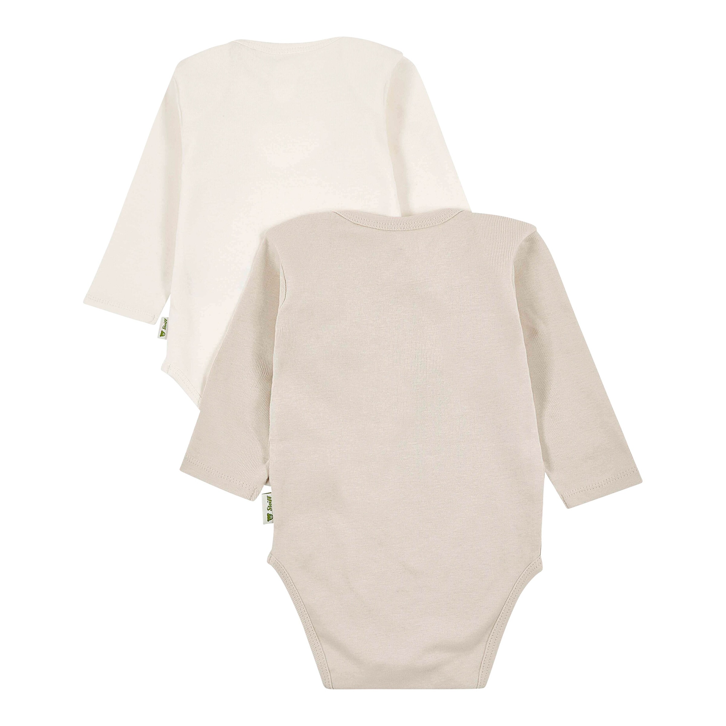 Steiff 2er-Pack Bodys langarm Bär