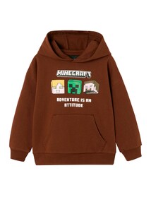Kapuzensweatshirt mit Kängurutasche Kinder MINECRAFT