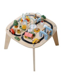 Baby Activity-Tisch mit Autos, Holz FSC®