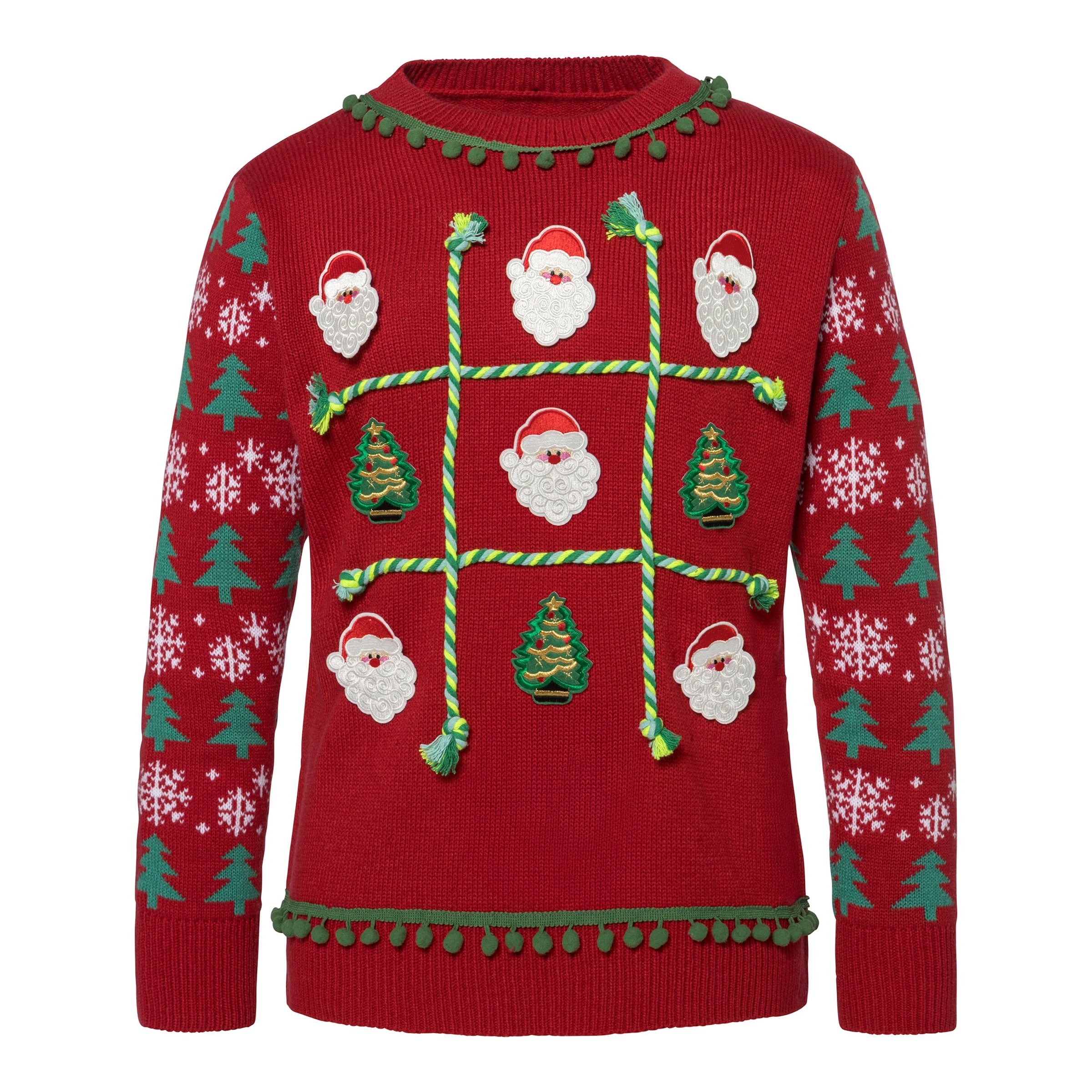 Weihnachtspullover „3 gewinnt“