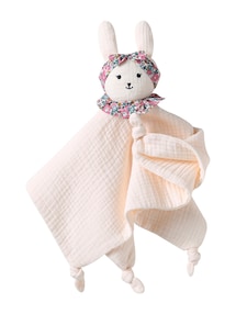 Bio-Kollektion: Baby Schmusetuch aus Musselin , mit Recycling-Polyester